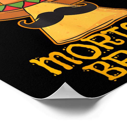 Nacho Gemiddelde Hypotheek Makelaar Lening Cinco D Poster (Hoek)