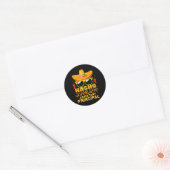 Nacho Gemiddelde Instant Principal Cinco de Mayo T Ronde Sticker (Envelop)
