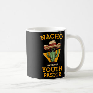 Nacho Gemiddelde Jeugd Pastor Kerk Leider Mexicaan Koffiemok