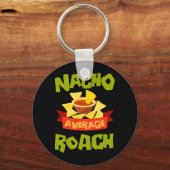 Nacho gemiddelde kakkerlak grappige verjaardag gep sleutelhanger (Voorkant)