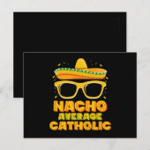 Nacho Gemiddelde Katholieke Kerk Cinco De Mayo Briefkaart (Voorkant / Achterkant)