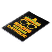 Nacho Gemiddelde Katholieke Kerk Cinco De Mayo Notitieboek (Linkerzijde)