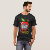 Nacho Gemiddelde leraar Cinco de Mayo Mexican Fies T-shirt (Voorkant volledig)