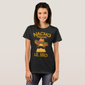Nacho Gemiddelde Lil Bro Cinco De Mayo Mexicaanse T-shirt (Voorkant volledig)
