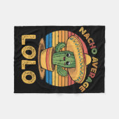 Nacho Gemiddelde Lolo Matching Mexicaanse Cinco de Fleece Deken (Voorkant (Horizontaal))