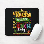 Nacho Gemiddelde Lunch Lady Cinco de Mayo Fiesta F Muismat (Met muis)