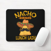 Nacho Gemiddelde Lunch Lady Mexican Cook Cinco de Muismat (Met muis)