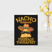 Nacho Gemiddelde Mage Therapeut Meuse Cinco de May Kaart (Gele Bloem)