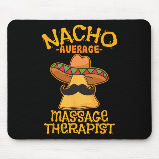 Nacho Gemiddelde Magiër Therapeut Meuse Cinco De M Muismat (Voorkant)