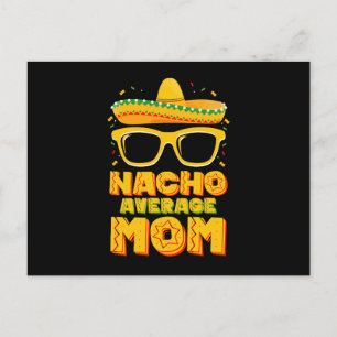 Nacho Gemiddelde Mam Cinco De Mayo Bijpassende Fam Briefkaart