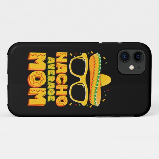 Nacho Gemiddelde Mam Cinco De Mayo Bijpassende Fam Case-Mate iPhone Case (Achterkant (horizontaal))