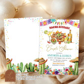 Nacho Gemiddelde Margaritas Bloemen Paar Douche Kaart