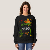 Nacho Gemiddelde Mason Cinco de Mayo Trui (Voorkant volledig)