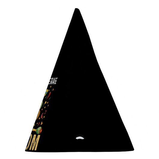 Nacho Gemiddelde Mexicaanse gepensioneerde Cinco d Feesthoedjes (Rechts)