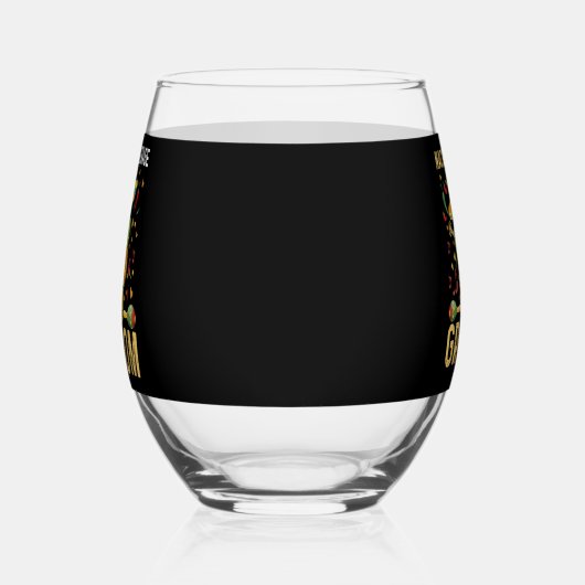 Nacho Gemiddelde Mexicaanse gepensioneerde Cinco d Wijnglas Zonder Voet (Rechts)