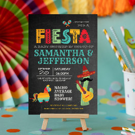Nacho Gemiddelde Mexicaanse Neutrale Shower Uitnod Kaart