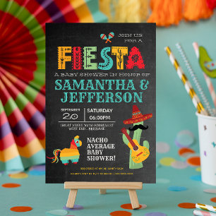 Nacho Gemiddelde Mexicaanse Neutrale Shower Uitnod Kaart