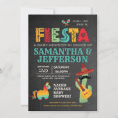 Nacho Gemiddelde Mexicaanse Neutrale Shower Uitnod Kaart (Voorkant)