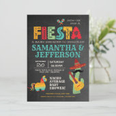 Nacho Gemiddelde Mexicaanse Neutrale Shower Uitnod Kaart (Staand voorkant)