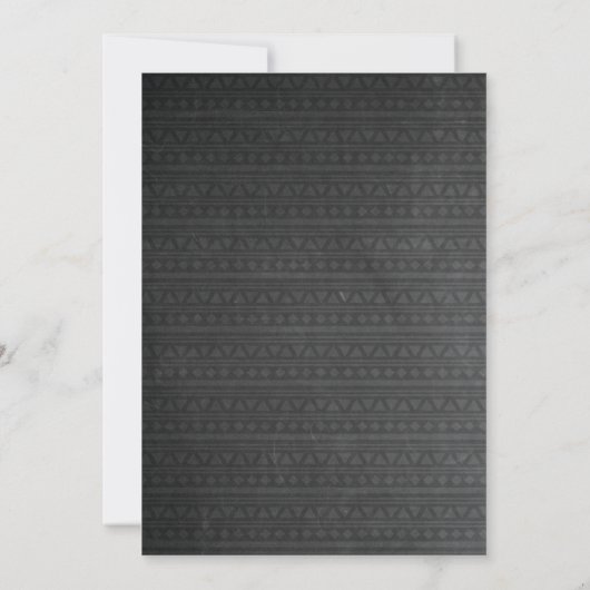 Nacho Gemiddelde Mexicaanse Neutrale Shower Uitnod Kaart (Achterkant)