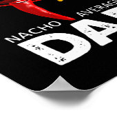 Nacho Gemiddelde Mexicaanse vader Cinco de Mayo va Poster (Hoek)