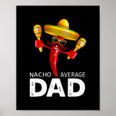 Nacho Gemiddelde Mexicaanse vader Cinco de Mayo va Poster (Voorkant)