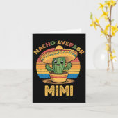 Nacho Gemiddelde Mimi Matching Mexicaanse Cinco de Kaart (Gele Bloem)