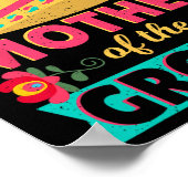 Nacho Gemiddelde Moeder Van De Bruidegom Cinco De  Poster (Hoek)