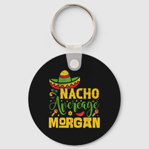 Nacho Gemiddelde Morgan Aangepaste Naam Cinco de M Sleutelhanger