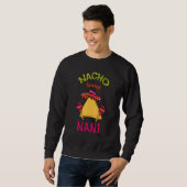 Nacho Gemiddelde Nani Mexican Cinco de Mayo Grandm Trui (Voorkant volledig)
