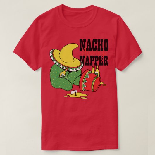 Nacho Gemiddelde Napper T-shirt (Design voorkant)