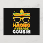 Nacho Gemiddelde Neef Familie Cinco De Mayo Briefkaart (Voorkant)