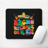Nacho gemiddelde of verpleegkundige Cinco de Mayo Muismat (Met muis)