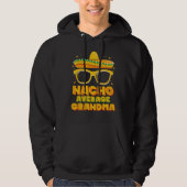 Nacho Gemiddelde Oma Cinco De Mayo Familie Hoodie (Voorkant)
