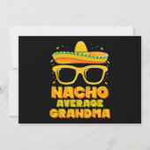 Nacho Gemiddelde Oma Cinco De Mayo Familie Kaart (Voorkant)