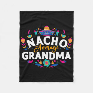 Nacho Gemiddelde oma Cinco De Mayo Mexican Matchi Fleece Deken