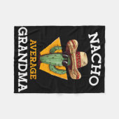 Nacho Gemiddelde Oma Grappige Mexicaanse Nana Nonn Fleece Deken (Voorkant (Horizontaal))