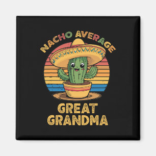 Nacho Gemiddelde Oma Matching Mexicaanse Cinco Magneet