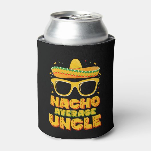 Nacho Gemiddelde Oom Cinco De Mayo Bijpassende Fam Blikjeskoeler (Blikje Voorkant)