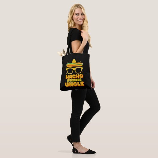 Nacho Gemiddelde Oom Cinco De Mayo Bijpassende Fam Tote Bag (Op model)