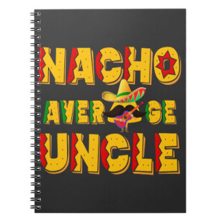 Nacho Gemiddelde oom - Grappig oomgif Notitieboek