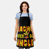 Nacho Gemiddelde oom - Grappig oomgif Schort (Gedragen)