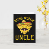 Nacho Gemiddelde Oom Shirt Matching Familie Cinco Kaart (Gele Bloem)