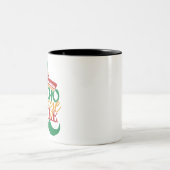 Nacho gemiddelde oom tweekleurige koffiemok (Center)