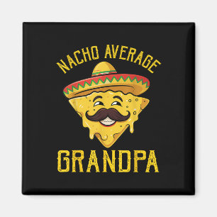 Nacho Gemiddelde opa Funny Cinco De Mayo Mexican Magneet