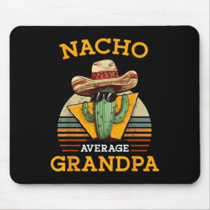 Nacho Gemiddelde Opa Grappig Mexicaanse Papa Retro Muismat