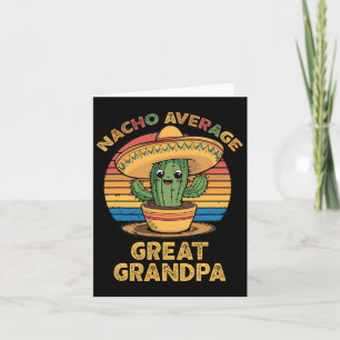 Nacho Gemiddelde Opa Matching Mexicaanse Cinco Kaart
