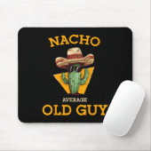 Nacho Gemiddelde Oud Guy Grappige Mexicaanse Senio Muismat (Met muis)