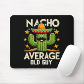 Nacho Gemiddelde Oude Man Opa Funny Cinco De M Muismat (Met muis)