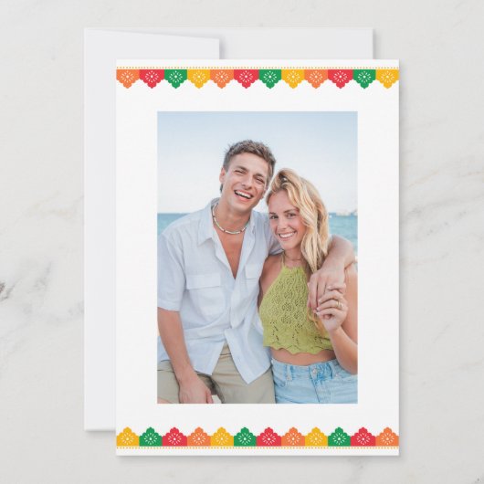 Nacho Gemiddelde paar Douche Foto Kaart (Achterkant)